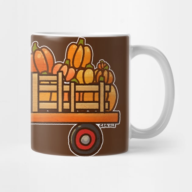 Pickup A Pumpkin! (Orange Version) by Jan Grackle